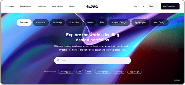 case studies archive page hero mockup