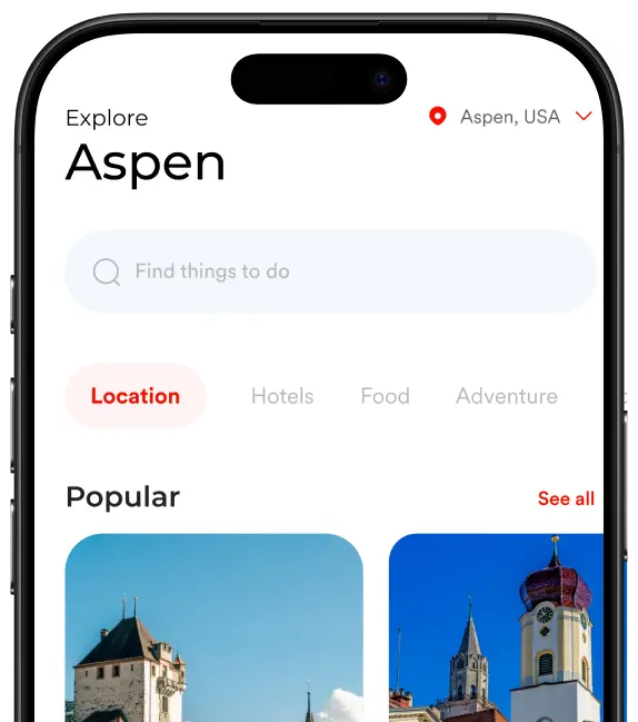 mobile screen mockup