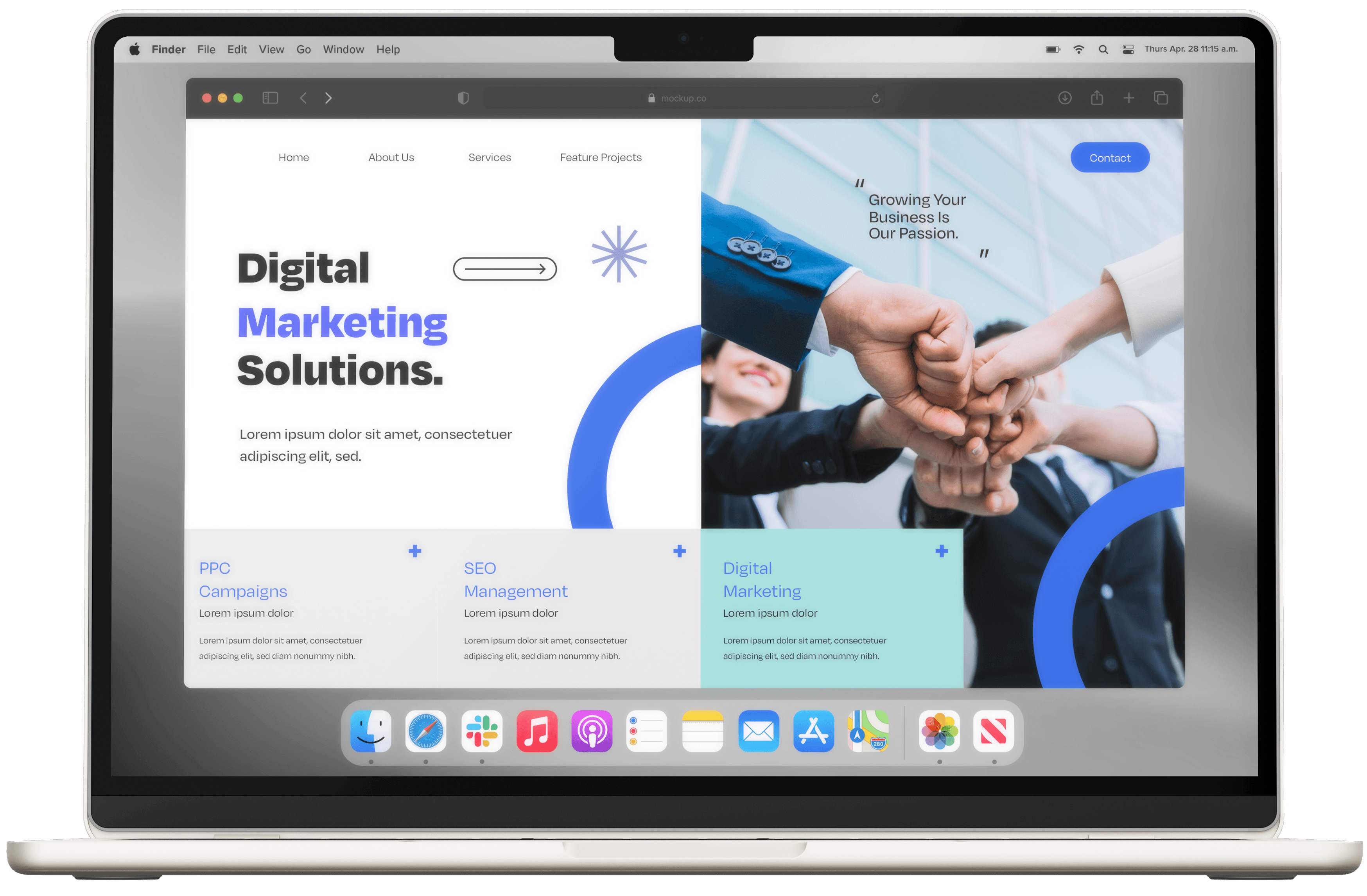 Wyoming digital marketing dashboard displaying campaign analytics and audience engagement metrics