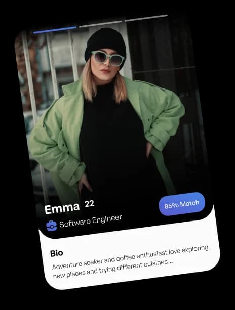 LookAlike Match user profile card