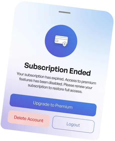 LookAlike Match subscription modal