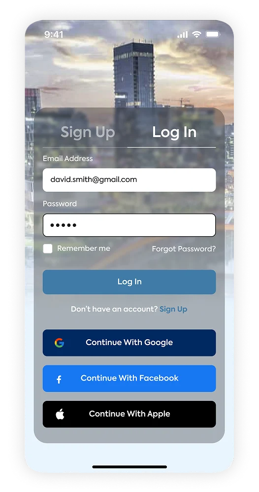 nashville wireframes mockup